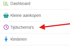 Tijdschema's Tjek